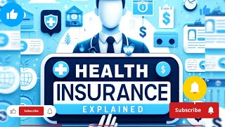 How Health Insurance Works  What is a Deductible Coinsurance Copay Premium [upl. by Krishna]