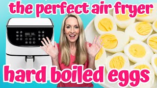 Air Fryer Hard Boiled Eggs  Perfect EVERY time [upl. by Sirej]