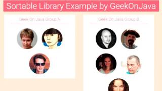 Create Drag and Drop List Using Sortable Javascript Library [upl. by Avraham135]