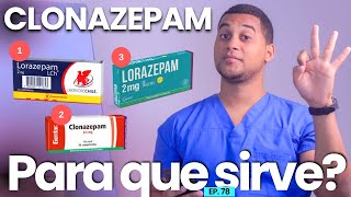 CLONAZEPAM PARA QUE SIRVE  3 COSAS [upl. by Ciccia836]