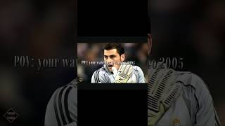 POV your watching 2005 el clasico footballedits fyp edit shorts elclasico [upl. by Icyak]