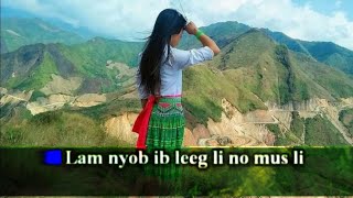 Lam ngob ib leeg li no mus li karaoke nkauj hmoob phú yên [upl. by Valerie156]