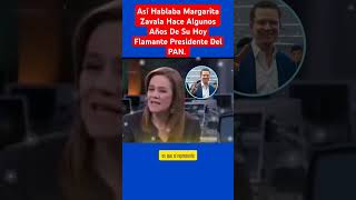 Margarita Zavala Así Hablaba Hace Algunos Años De Anaya Y Jorge Romero [upl. by Luanni]