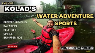 My Water Sports Experience In Kolad  WILDER WEST ADVENTURE  Why Kolad Detailed Informationkolad [upl. by Ehtiaf382]