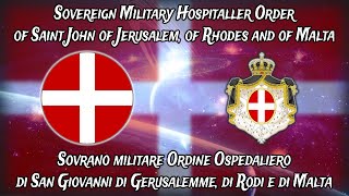 Inno Nazionale Sovrano Militare Ordine di Malta  Ave Crux Alba [upl. by Todhunter531]