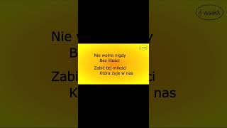 Nie wolno zabić tej miłości  Akcent Shorts professional muzyka karaoke cover music song [upl. by Leilah]