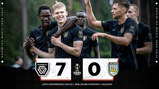 GAME RECAP  vs SP Tre Penne 70  UEFA ECL 2Q 2nd leg  01082023 [upl. by Amrac]