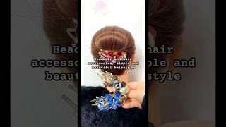 Headwear and hair accessories simple and beautiful hairstyle [upl. by Anairol]