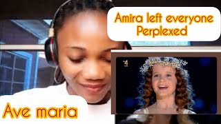 Amira Willighagen  Ave Maria HD Quality  SemiFinals Hollands Got Talent  21 December 2013 [upl. by Evanne496]