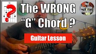 GUITAR LESSON  Tutorial   Which G Chord forms do you use [upl. by Aizirtap]