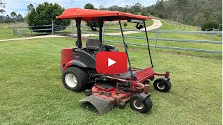 TORO GROUNDSMASTER 7200 ZERO TURN RIDEON MOWER DIESEL [upl. by Nevsa]