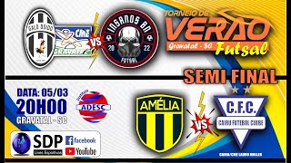 SEMI FINAL TAÇA CIDADE DAS AGUAS 2024  GRAVATAL SC  TORNEIO DE VERÃO  FUTSAL [upl. by Romie]