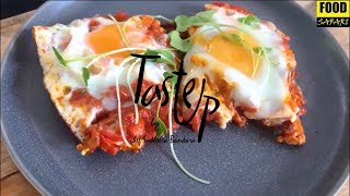 BEST SHAKSHOUKA recipe  බිත්තර වලින් හදන ලෝකේ ප්‍රසිදධ ම කෑමක් සිංහලෙන්ම  FOOD SAFARI005 [upl. by Serrano]