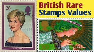 UK Stamps Value  Great Britain Rare Stamps To Complete Your Collection [upl. by Platt]