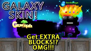 GALAXY SKIN OP Mod Extra Blocks Legendary Branch Item  Growtopia Spring Clash 2024 [upl. by Naghem]