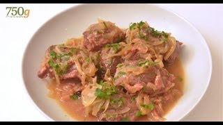 Recette de Joue de porc à la bière  750g [upl. by Rosane387]