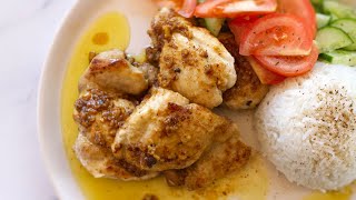 How to Make Garlic Infused Boneless Chicken Thighs 15 Minute Recipe [upl. by Brendon]