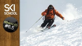 How To Ski Crud  Tracked Powder  Advanced Ski Lesson 65 [upl. by Ahsirkal250]