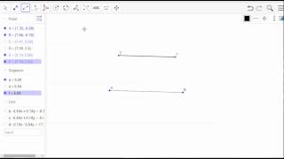 Constructing a trapezoid using geogebra [upl. by Pinzler371]