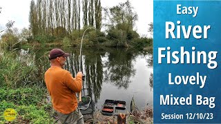 An Enjoyable Return To The River After Illness  Avon Fishing amp Update  121023 Video 443 [upl. by Yellek117]