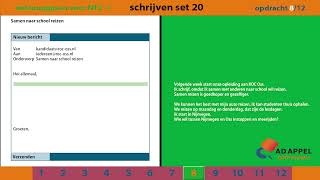 Staatsexamen B1  Examenopgaven Set 20 – Schrijven [upl. by Beata]