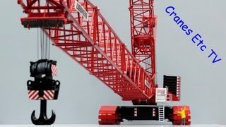 Conrad Liebherr LR 1750 Crawler Crane Wagenborg Part 1 of 2 by Cranes Etc TV [upl. by Arihs]