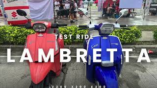 Test Ride Lambretta [upl. by Latton377]