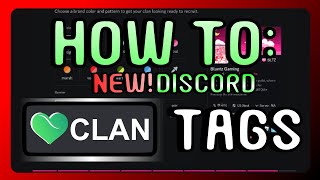 How To Create And Join New Discord Guilds New Clan Tags  Discord Swift Tutorials PART 7 [upl. by Rame]