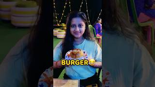 Aalu Bechara Burger😂😂 shorts vlog minivlog burger trending [upl. by Yrelbmik]