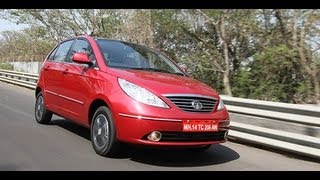 2013 Tata Indica Vista D90 in India first drive [upl. by Intihw]