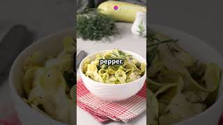 Quick amp Easy Vegan Zucchini Noodles for Weight Loss Shorts weightlosschannel foodhealthyliving [upl. by Asilav]