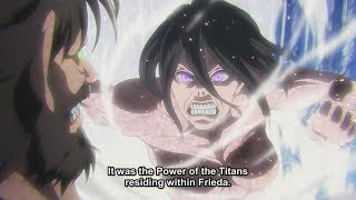 Grisha Yeager vs Reiss Family  Attack on Titan Season 3 60 FPS [upl. by Attenrev]