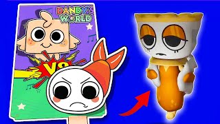 Making DANDYS WORLD Game Book  GOOB VS ALL TWISTEDS Squishy DIY [upl. by Bernita698]