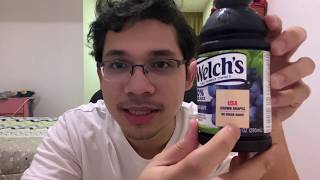 WELCH Grape Juice  Drink Review 135 [upl. by Sidhu641]