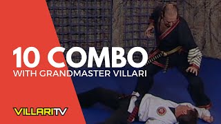 10 Combination  Shaolin Kempo Karate  Grandmaster Villari [upl. by Ailliw]