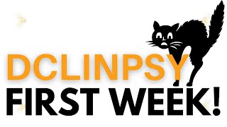 Dclinpsy First week [upl. by Lenes531]