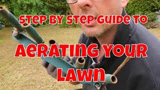 Improve Drainage and Lawn Health by Aerating [upl. by Asli]