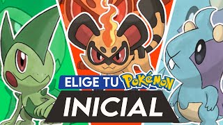 ¿QUÉ POKÉMON INICIAL PREFERIRÍAS  Vídeo Interactivo [upl. by Haliak]