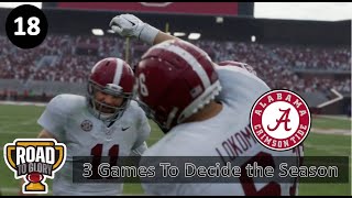 3 Games To Decide the Season l Road to Glory  Improviser QB l Episode 18 [upl. by Tedda699]