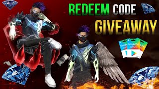 free Fire free redeem code giveaway go Description 👇giveaway freefirefreefirehighlights [upl. by Siddon]