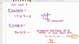 Python  Modulus Operator Tutorial 4 [upl. by Soinski]