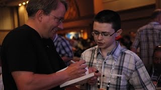 Linus Torvalds is my hero interview of 6th Grader Zachary DuPont [upl. by Akeylah]