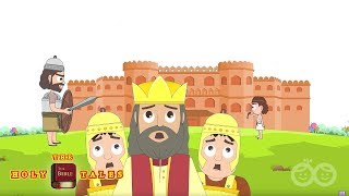 David and Goliath I Popular Bible Stories I Childrens Bible Stories  Holy Tales Bible Stories [upl. by Trilly]