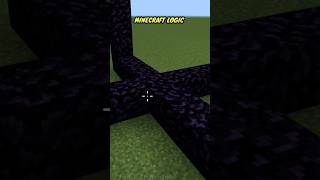 Minecraft Logic shorts minecraftlogic [upl. by Leirol]