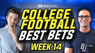 Week 14 College Football Picks amp Predictions 2024  Betting U [upl. by Atinreb]