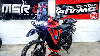 Why I Switched To Tusk Crash Bars on my 2022 KLR 650 Upper amp Lower Install  Overview [upl. by Uthrop134]