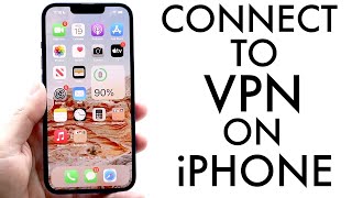 How To Use a VPN On ANY iPhone 2022 [upl. by Aleil]