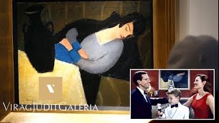 Róbert Berény Sleeping woman with a black vase with English subtitles [upl. by Obeng971]