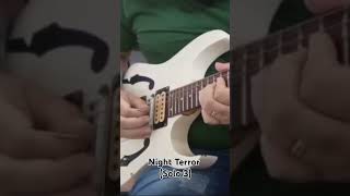 Night Terror Solo 3  Dream Theater Cover [upl. by Greenebaum879]