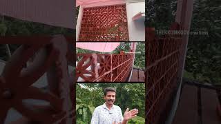 Terracotta jali installation  shortsvideo thekkumkudycreations jali terracotta [upl. by End910]